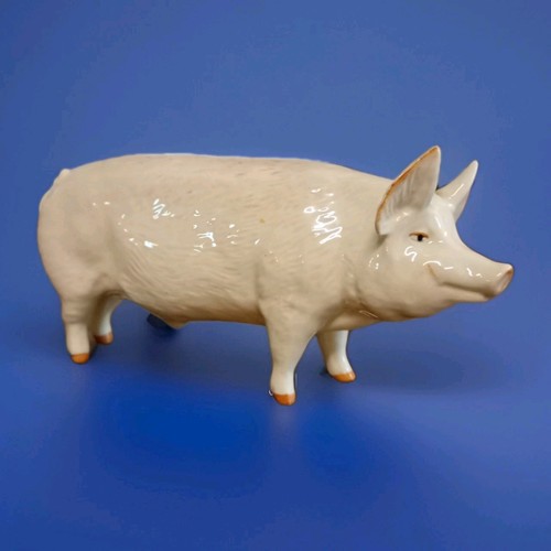 Beswick boar pig 1960s - beswick, boar/pig