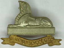 GRANTHAM SCHOOL OTC CAP BADGE