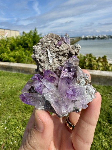 Gorgeous amethyst cluster - gorgeous,
