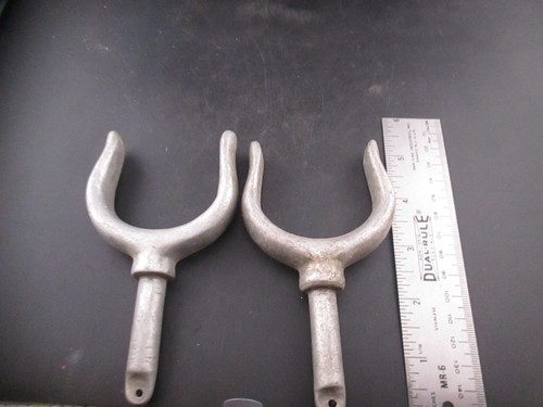 Pair early vintage - vintage, aluminum