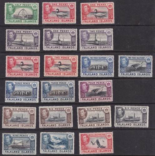 Falkland islands stamps 1938 - falkland,