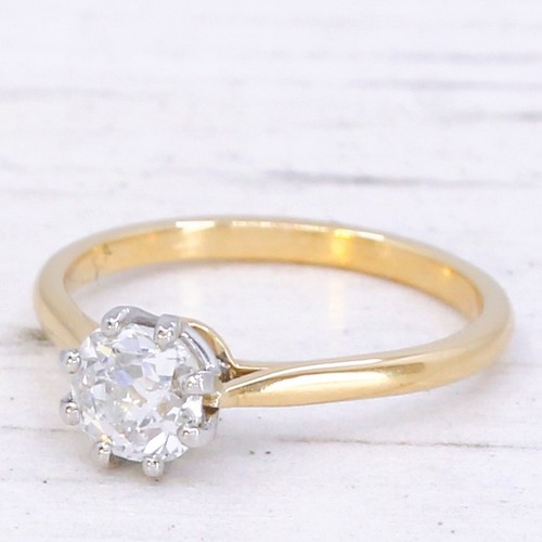 Art deco 62ct old - deco, 0.62ct