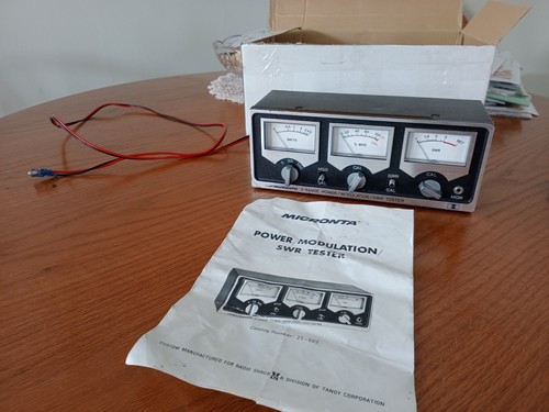 Micronta swr power and - swr/power,
