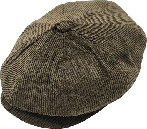 Corduroy newsboy cap classic - classic, 8