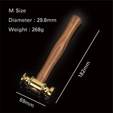 Brass Hammers Solid Mirror