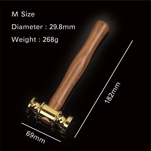 Brass hammers solid mirror - brass,