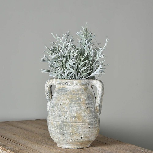 Medium rustic french urn vase - rustic,