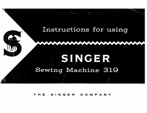 Singer 319 319k - singer, sewing
