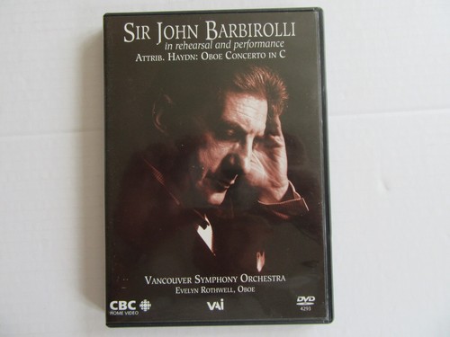 Sir john barbirolli dvd - john,