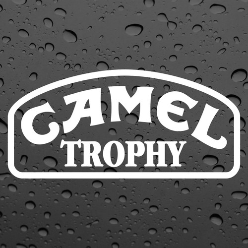 Camel trophy pair stickers - trophy, x2