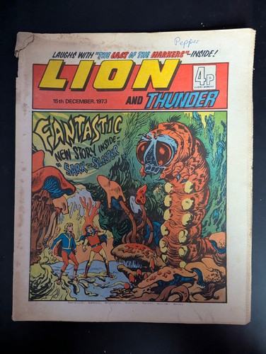 Lion and thunder - and, comic