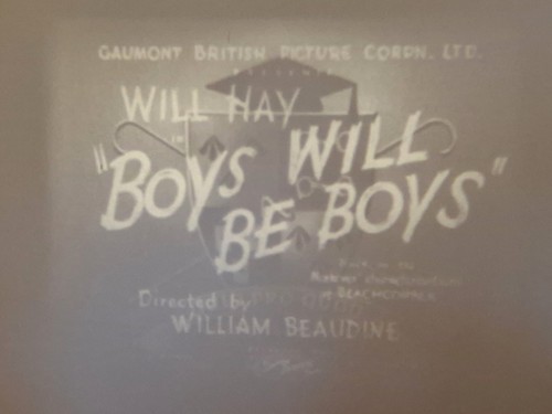 Boys will 1935 - will,