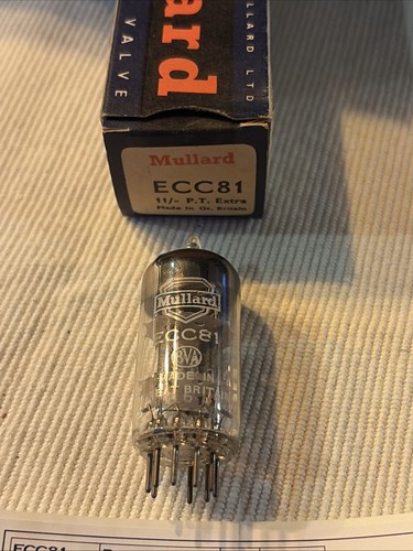 Ecc81 mullard nos - -,