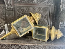 A Pair Of Victorian Carriage Lamps c.1890