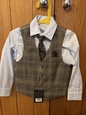 Boys age 5 Next Shirt / Waistcoat with Tie New with tags. 