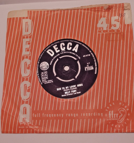 Billy fury run - my, lovin'