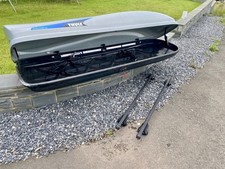 Thule Evolution 700 Roof Box with Thule Roof Bars - Good Condition