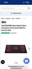 Sia cerh90bl 86cm black zone - sia,