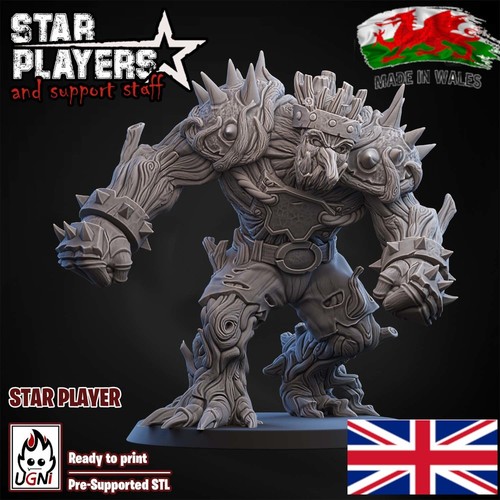 Treeman big guy muscular - guy,