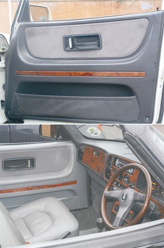 Wood effect door card - door,
