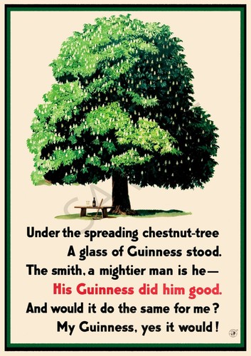 Vintage guinness poster funny - guinness,