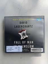 Shelf6 ~ audiobook on cds  FALL OF MAN IN WILMSLOW BY DAVID LAGERCRANTZ