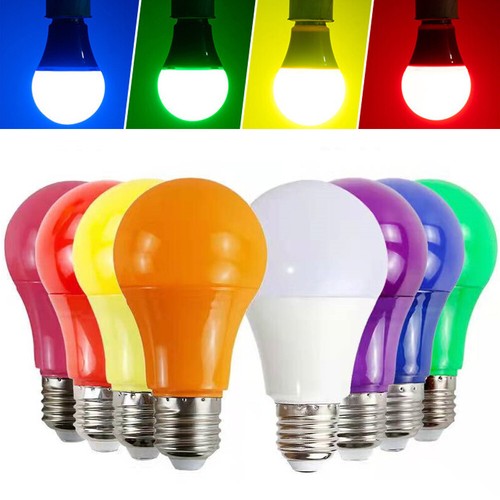 E27 screw colored - screw, led