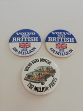 Job Lot Vintage Volvo Pin