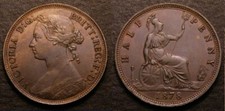 1878 Victoria - HALFPENNY (1/2