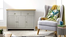 Lancaster Large Sideboard Grey