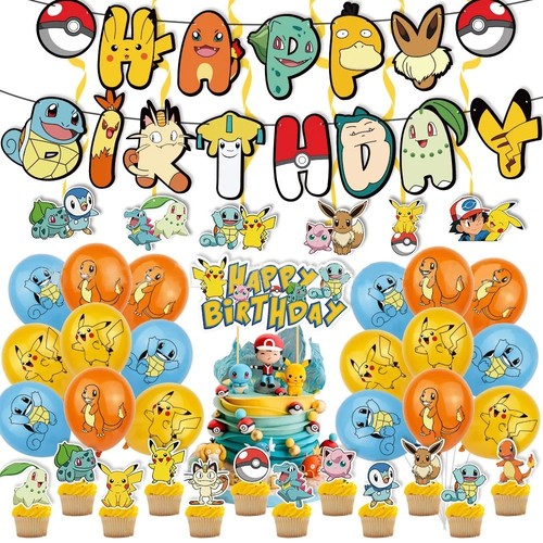 Pokemon party decoration - pokemon,