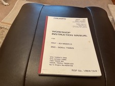 REPRINTED TRIUMPH WORKSHOP MANUAL FOR TRIUMPH 350-500 TWINS
