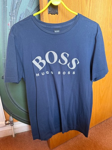 Medium hugo boss tee navy - medium, 5