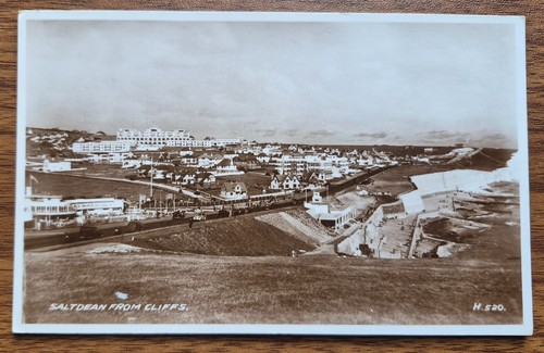 Saltdean from cliffs vintage - saltdean,