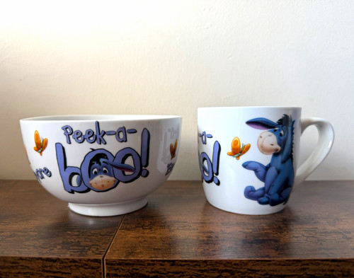 Disney eeyore peek boo mug - peek-a-boo,