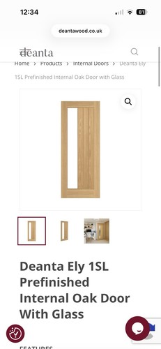 Deanta internal oak - deanta, door