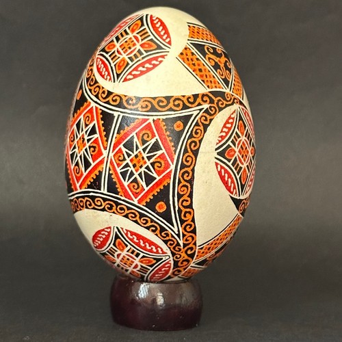 Real ukrainian pysanky goose - pysanky.,