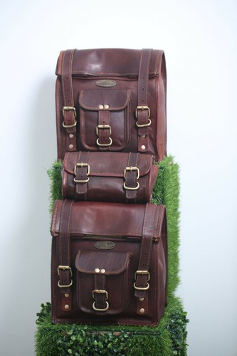 Brown motorbike side - 15",