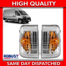 WING MIRROR INDICATOR LEFT & RIGHT FOR PEUGEOT BOXER FIAT DUCATO CITROEN RELAY