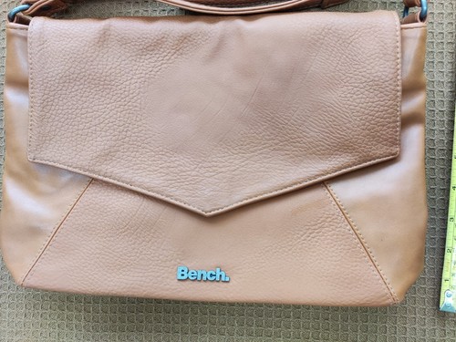 Bench brown faux leather - brown,