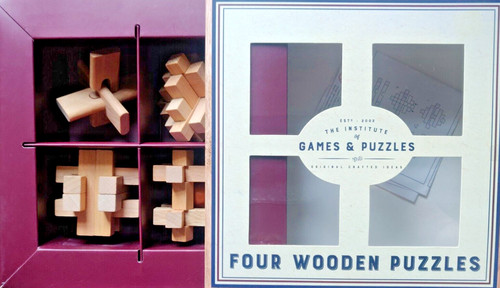 Wooden puzzles used - puzzles,