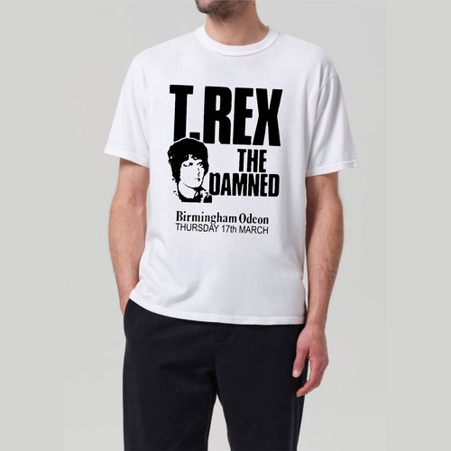 Rex the damned shirt music - t-rex, t-shirt