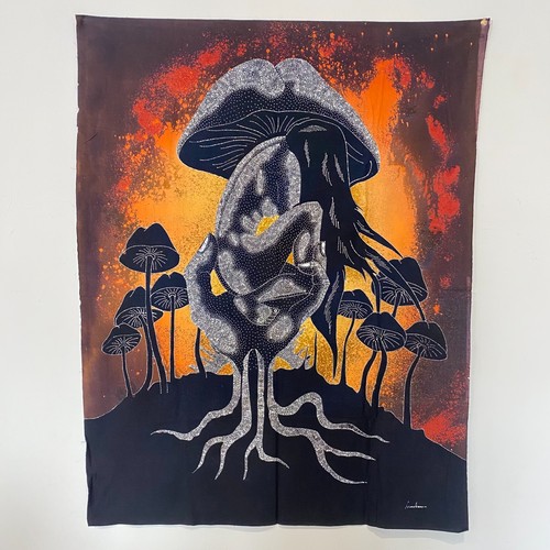 Batik painting artwork - artwork, wall
