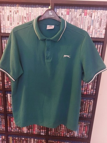 Slazenger men green polo - green,