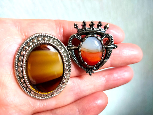 Scottish luckenbooth brooch - scottish,