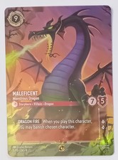 FOIL Promo Maleficent. Monstrous Dragon ?. 5/P3. Fabled