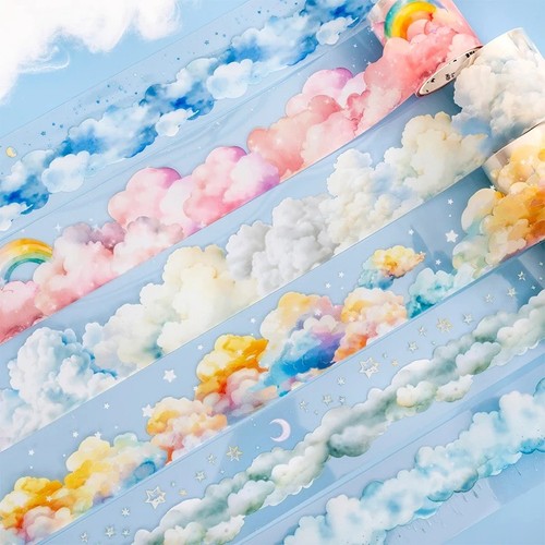 45mmx2m cloud theme washi - cloud,