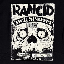 Rancid sparrer concert - x, c*ck