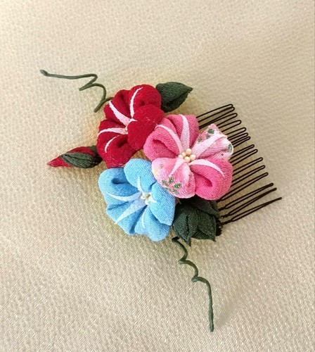 Tsumami craft hair ornament - craft,
