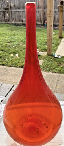 Vintage hand blown art - vintage,
